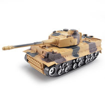 德国虎式坦克中国99式坦克军事模型仿真声光儿童玩具男孩礼物360(虎式沙漠迷彩)