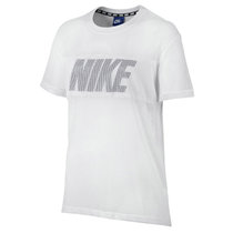 Nike 耐克 女装 休闲 短袖针织衫 运动生活 832587-100(832587-100 1XL)