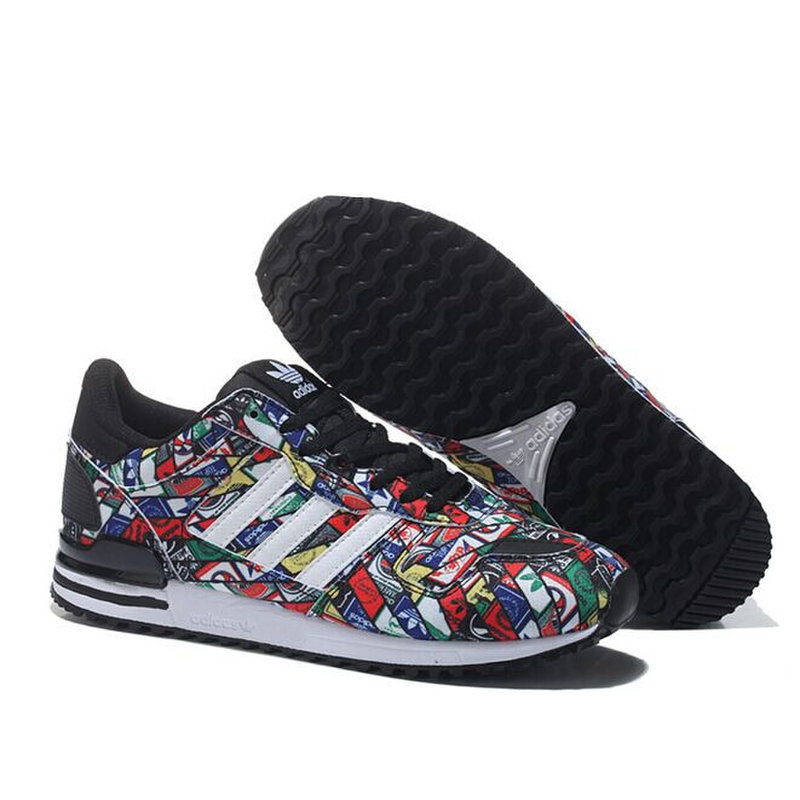 阿迪达斯adidas三叶草zx系列男女款 zx700潮流休闲跑鞋 情侣鞋g27068